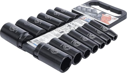 Krachtige Dopsleutelset 1/2 inch (12,5 mm) 10-32 mm 13-delig