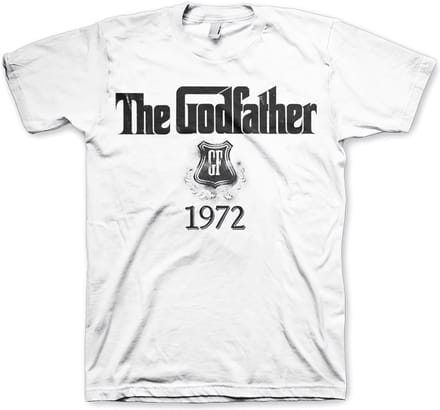 The Godfather Heren Tshirt -S- 1972 Wit
