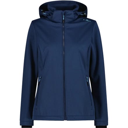 Softshell jas met afneembare capuchon dames CMP