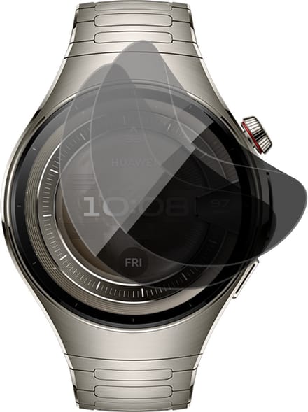 Privacy Screenprotector geschikt voor Huawei Watch 5 46mm - 2x FlexGuard Screen Protector