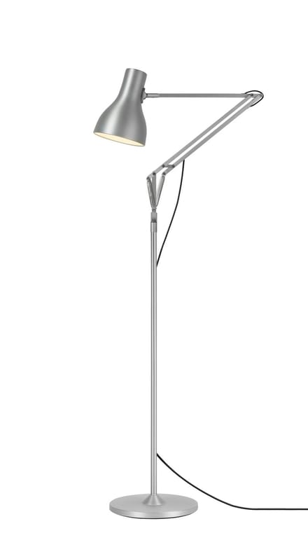 Anglepoise - Type 75™ vloerlamp - geborsteld aluminium - zilver