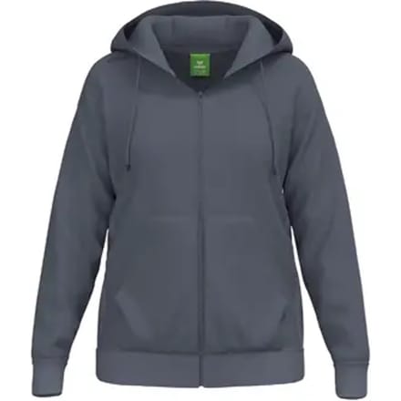 Erima Ts Sweatjack Met Capuchon Dames - Slate Grey | Maat: 46