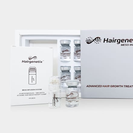 Haargroei stempel set met 4x serum (PDRN) - Tegen haaruitval – Hairgenetix