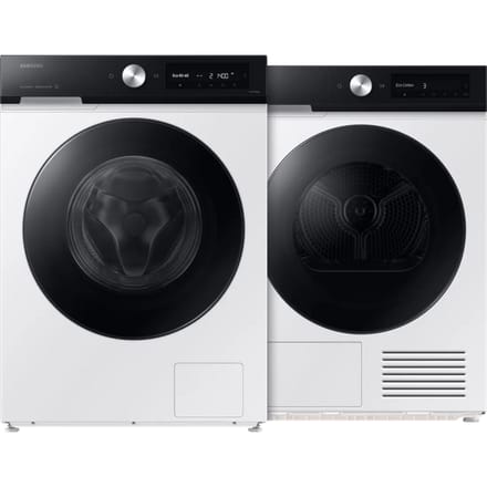 Samsung WW90DB7U94GE AI Wash + Samsung DV90DB7845GEU3 QuickDrive