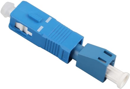 Glasvezeladapter - SC naar LC - Netwerken Koppelen - Hoge Precisie - 47 cm - Blauw