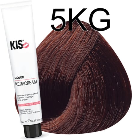 Haarverf - 5KG Donker koper goudbruin | KIS