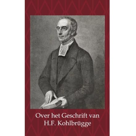 Over Het Geschrift Van H.F. Kohlbrügge