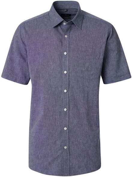 Casa Moda Casual Overhemd Korte Mouw Linnenmix 126130311-101 - L