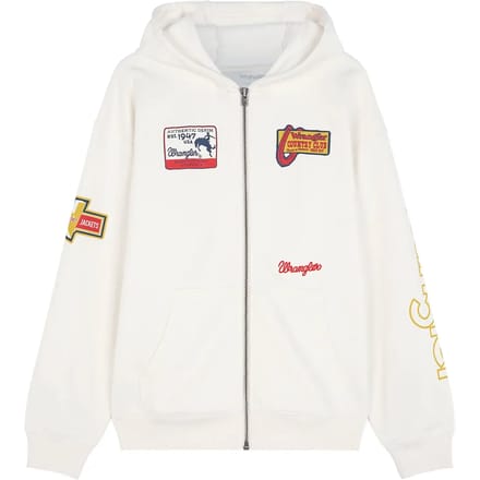 Hooded sweatshirt met rits Wrangler Graphic