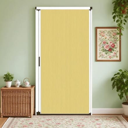 Accordeondeur - Schuifdeur Vouwdeur - Kamers Scheiden - Waterdicht Warmte-isolerend - 71x203cm - Wit