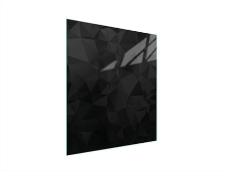 TMK ArtDeko - Snijplank - 45x52 cm - Zwart - Glas