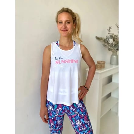 Damestanktop Les Poulettes Fitness Sunshine