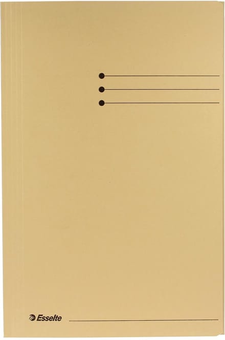 Esselte Manilla 3-klepsmap - folio - 50 stuks - Gems