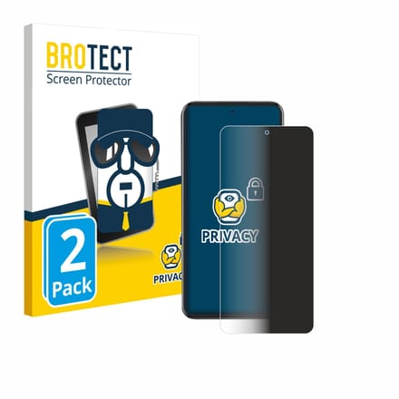 BROTECT - privacy screenprotector voor Oppo Reno 13 Pro - Folie Beschermfolie Blauwlichtfilter 2 Stuks