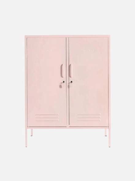 Mustard - The Midi - Kast - Metaal - Blush ( licht roze )