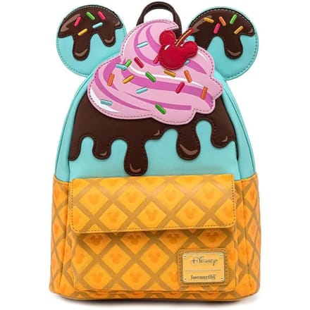 Damesrugzak Loungefly Loungefly Disney Mickey Minnie Ice Cream