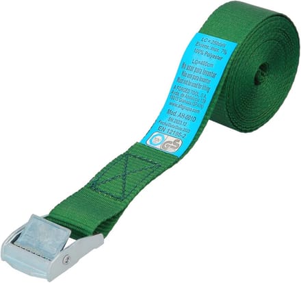 Sjorband met ratel - 4m x 25mm - Sterke polyester riem voor optimale bevestiging