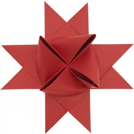 Moravische sterren XXL - Rood