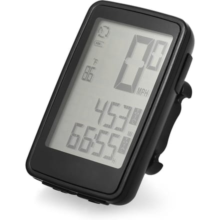 USB Oplaadbare Draadloze Fiets Computer met Fiets Snelheidsmeter Kilometerteller gray