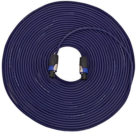 SubZero Speakon Cable with Neutrik Connectors, 18m