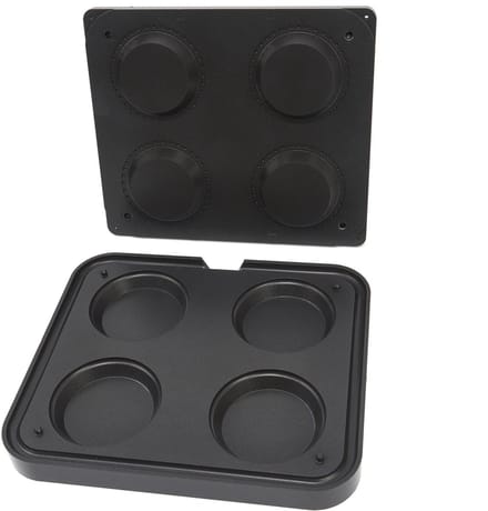 Tartelette Vorm - Rond - 124/ 100 mm - 4 stuks