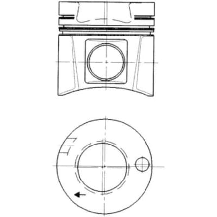 Zuiger KOLBENSCHMIDT 90220602