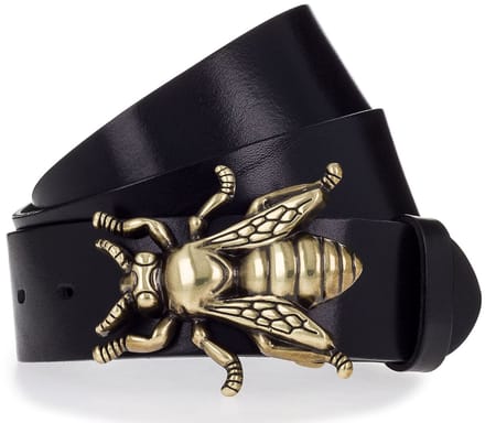 Vanzetti Leren Riem 40mm Leather Belt W110 Black Zwart