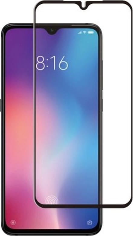 Muvit - Tiger Glass Plus volledig lijm gehard glas: Xiaomi Mi 9