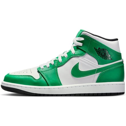 Air Jordan 1 Mid Lucky Green