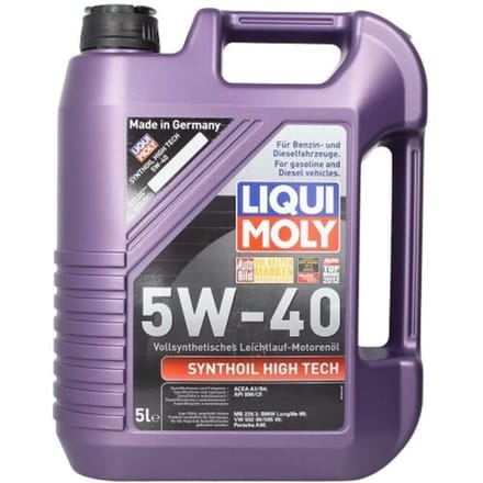 Motorolie LIQUI MOLY P000339 Synthoil Hightec 5W40 5L