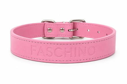 Faschino halsband lichtroze maat S