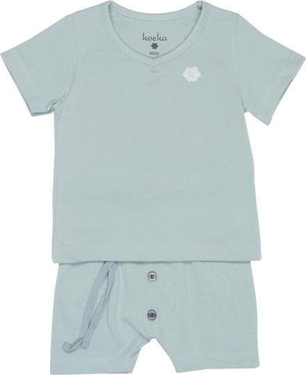 Koeka - Cloud pyjamas shorts (boys) - Soft sapphire - 86
