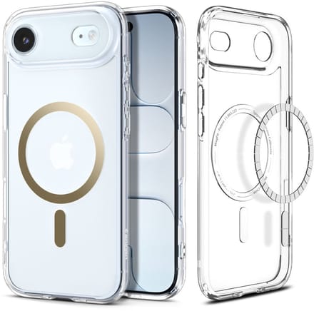Spigen Ultra Hybrid MagFit iPhone Air Hoesje MagSafe Transparant Goud