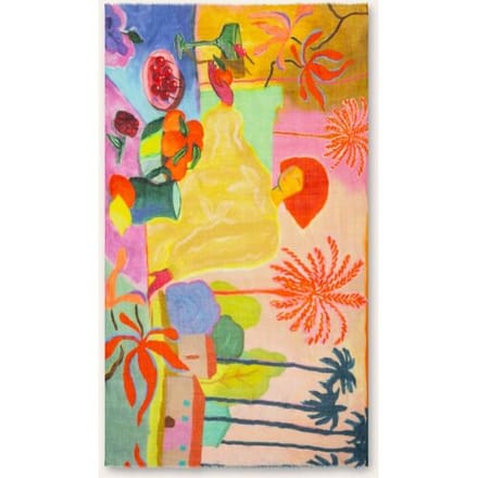 Oilily Asummer Long Story Sjaal- maatOne size Limeade