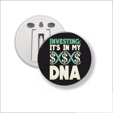 Button Met Clip 58 MM - Investing