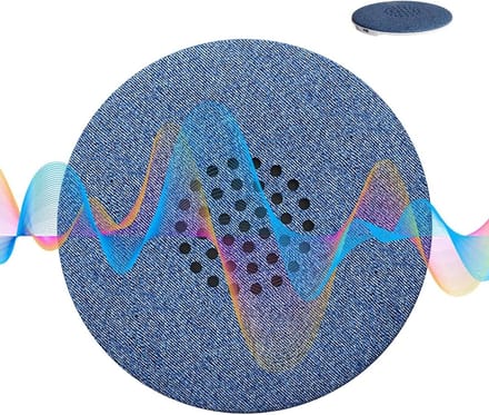 Slaapluidsprekers - Nacht speaker - Rustgevend Slapen - Ultra-dun - 25 cm - Blauw