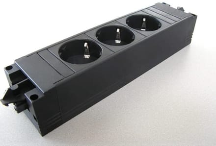 Step Base stekkerdoos 3x stroom (GST18) koppelkabel Geen stroomkabel 7M
