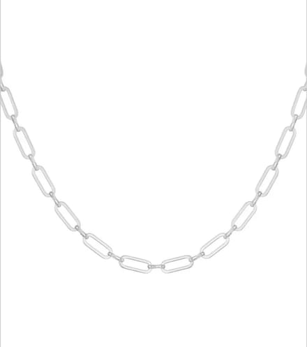 Schakelketting | Subtiel | Zilver | Stainless Steel