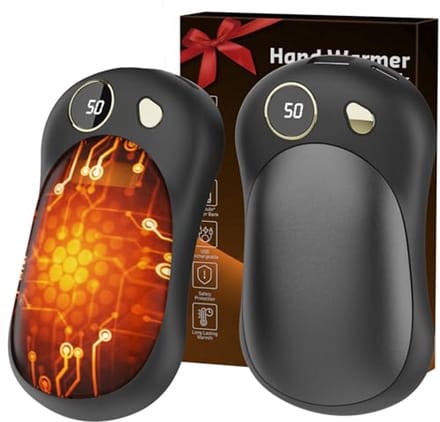 Herbruikbare Elektrische Handwarmers - 10000mAh - 2-Pack met Draagbare Warmte voor Buiten en Thuis