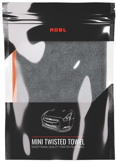 ADBL DOUBLE MINI TWISTED TOWEL GRAY - ADBADB000613