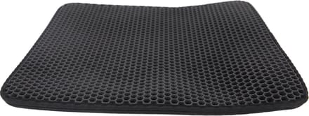 Dubbellaagse Kattenbak Mat met Opvangzak voor Kattengrint - 50x40 cm