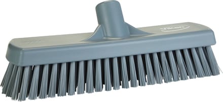 Vikan Schrobber 706088 - 30cm - Hard - Grijs - Geschikt voor alle harde vloeren