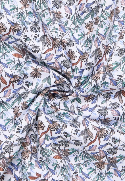 Eterna - Overhemd Multicolor Eterna Korte Mouw Overhemd Multicolor 1167 X18k