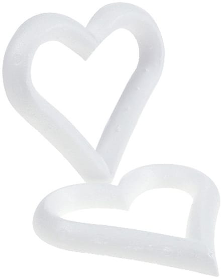 Piepschuim hart open 18cm 2st
