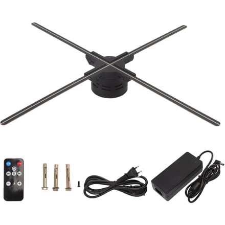 60cm 8G 3D Holografische Projectie Reclame Machine Naked Eye 3D Holografische Projectie Fan voor