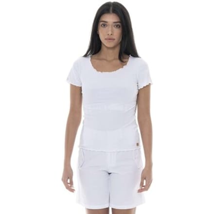 T-shirt Korte Mouw Leone 1947 Woman Rib Chic