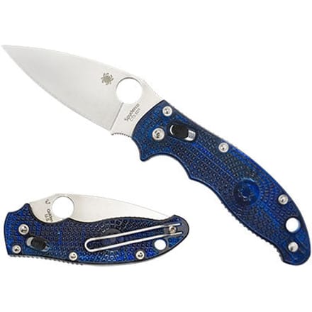 Spyderco Zakmes Manix 2 Lightweight Translucent Blue CTS BD1 PE