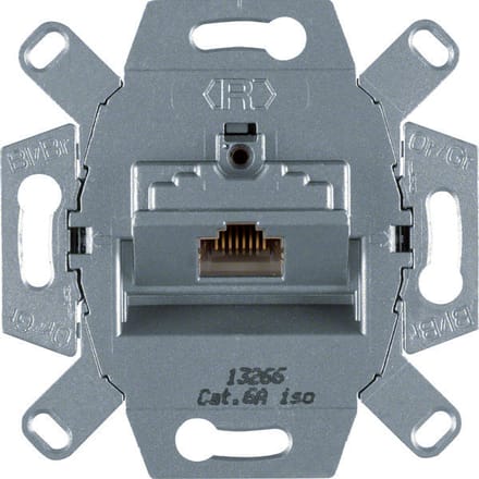 Hager Berker Datacontactdoos Aderpaar - 4586 - E2FPC