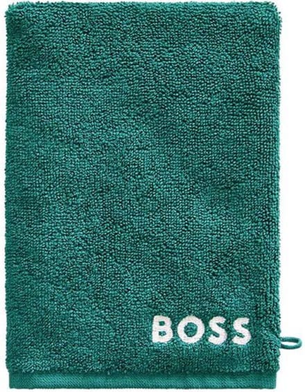 Hugo Boss washandje - Plain - Everglade - 15x21 cm