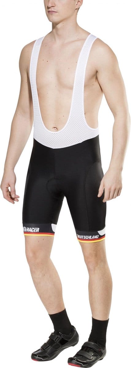 Bioracer Germany Race Proven fietsshorts zwart Maat M